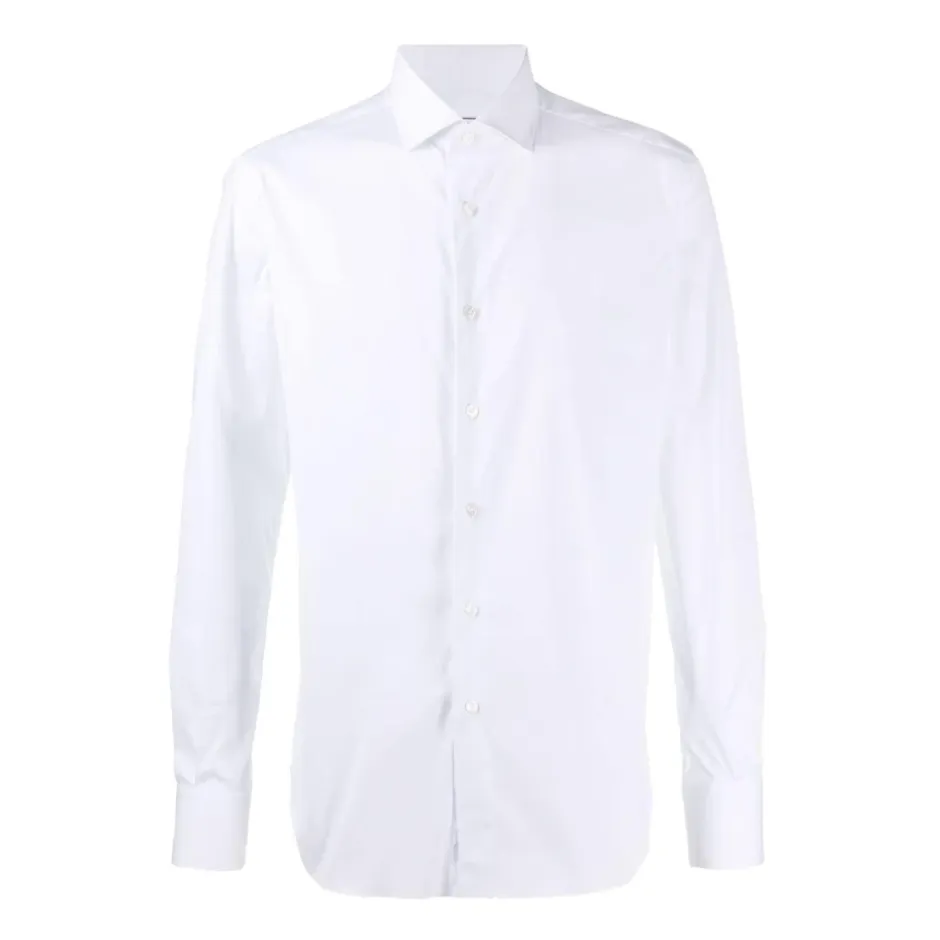 Discount Slim Fit Bomuldsskjorte Skjorter