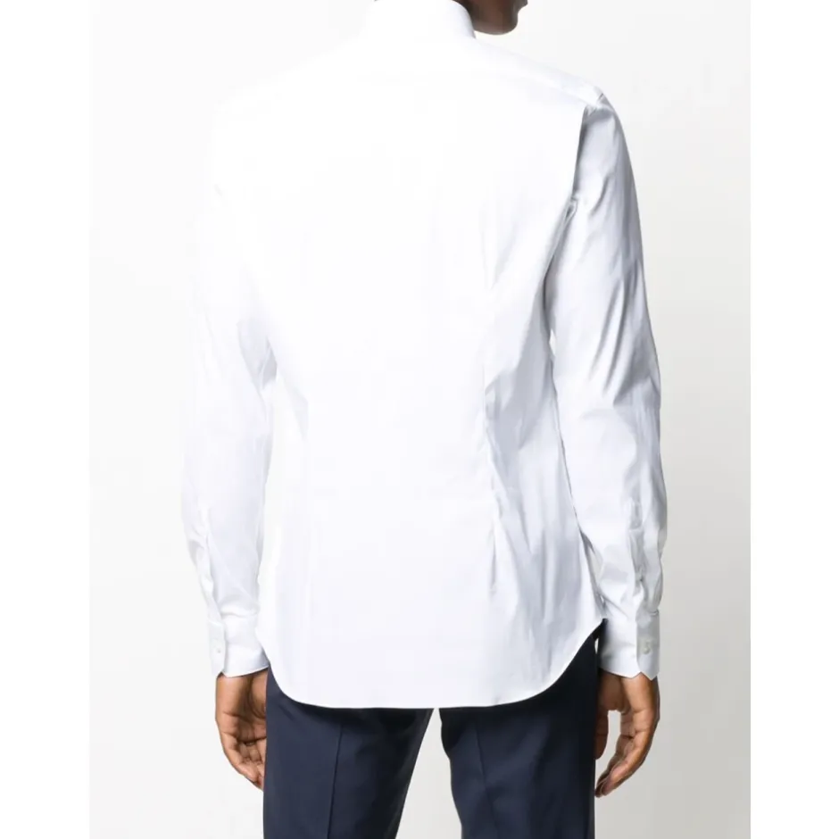 Discount Slim Fit Bomuldsskjorte Skjorter