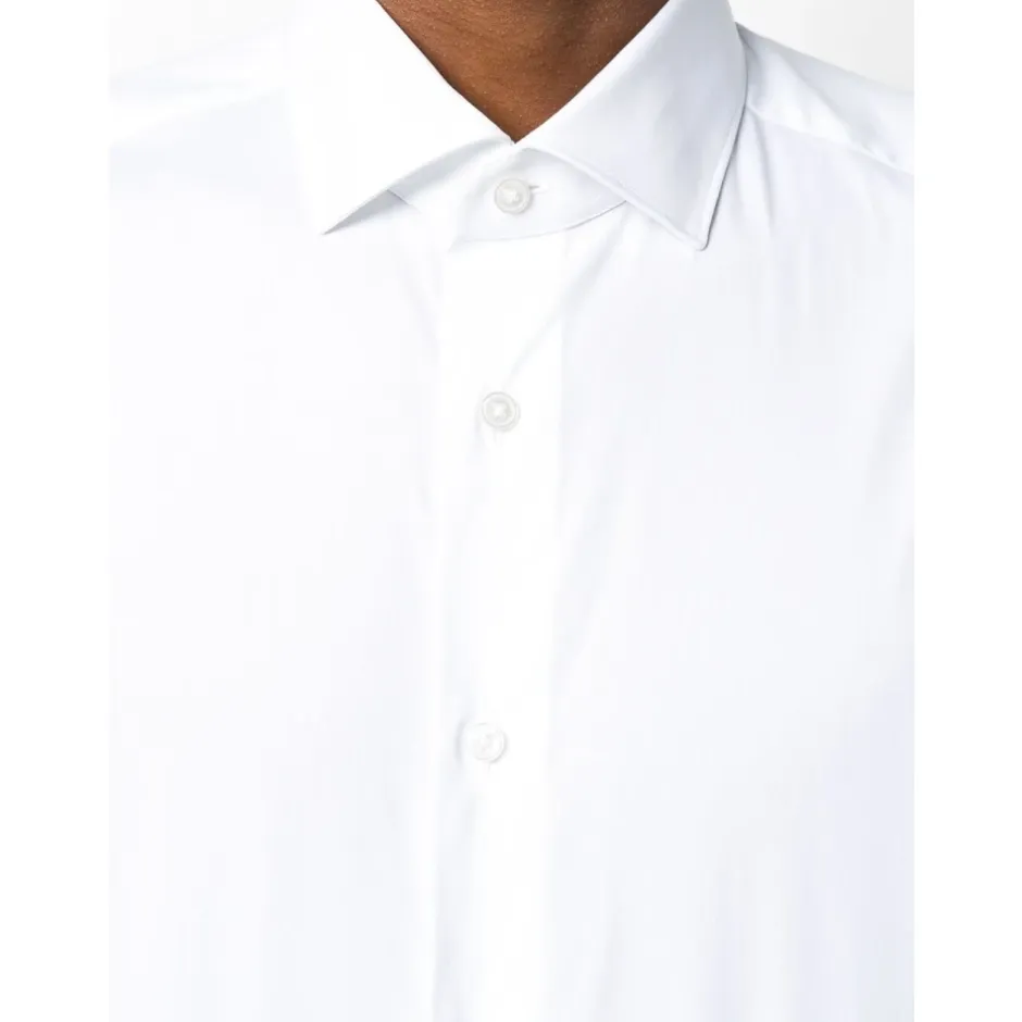 Discount Slim Fit Bomuldsskjorte Skjorter