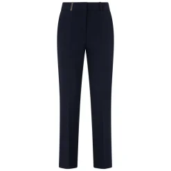 Hot Slim Fit Chino Bukser med Baglommer Dame Bukser