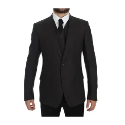 Hot Slim Fit Linned Blazerjakke Jakkesæt