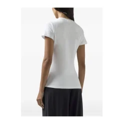 Clearance Slim Fit Rundhalset Kortærmet T-shirt Dame T-Shirts
