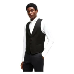 Clearance Slim Fit Uld Gilet Jakkesæt