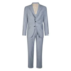 Best Slim Fit Uld Silke Kashmir Dragt Jakkesæt