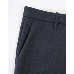 Sale Slim Wool Pant med italiensk elegance Bukser
