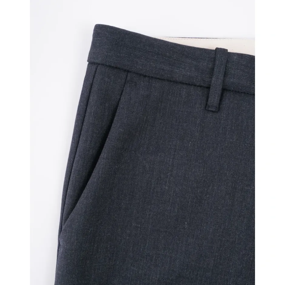 Sale Slim Wool Pant med italiensk elegance Bukser