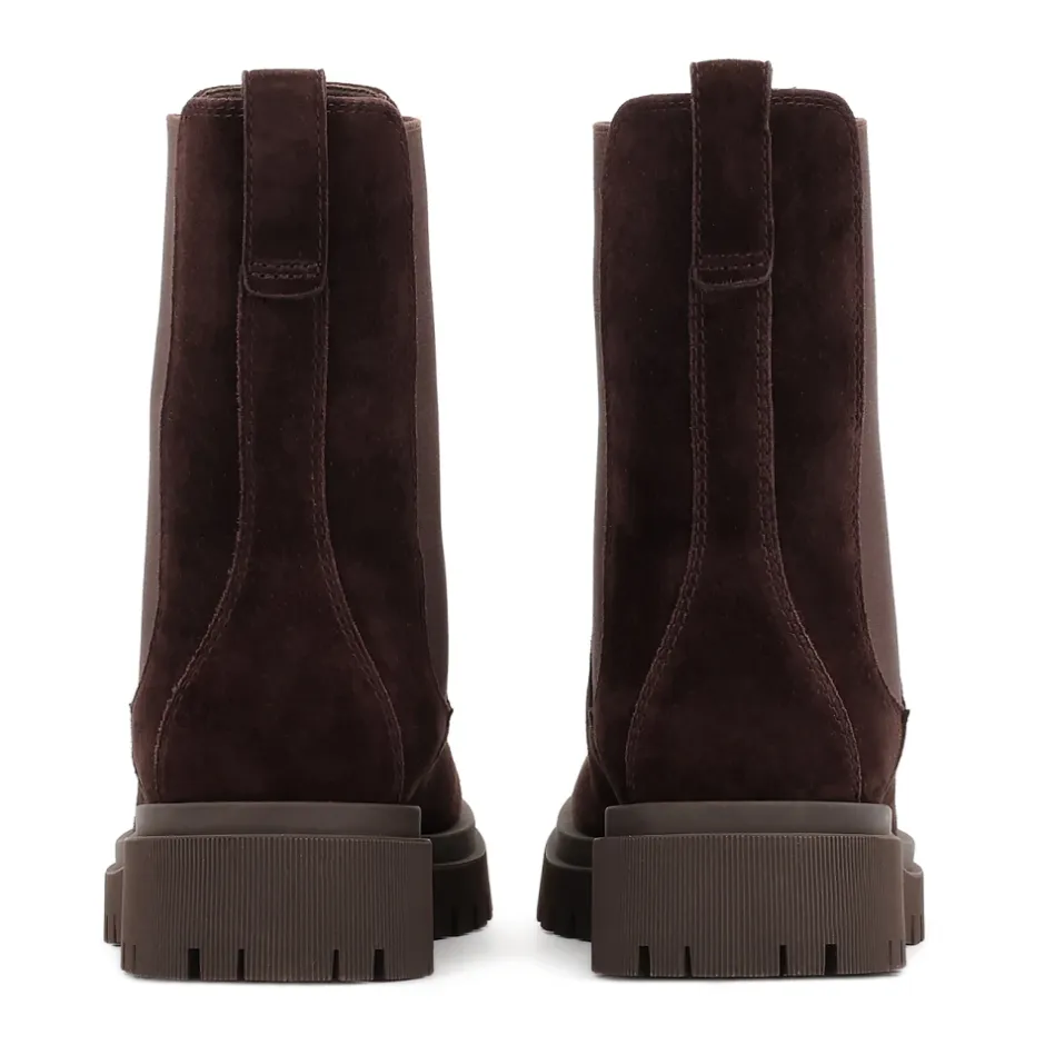 Best Slip-on ruskindstøvler i farve Dame Chelsea Boots