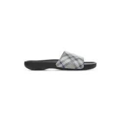 Sale Slip-On Sandaler med ternet motiv Sandaler