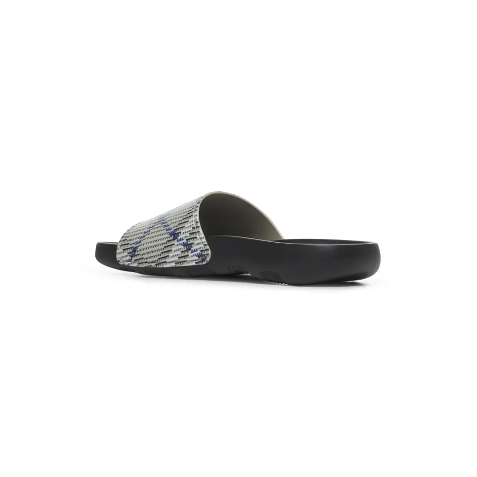 Sale Slip-On Sandaler med ternet motiv Sandaler
