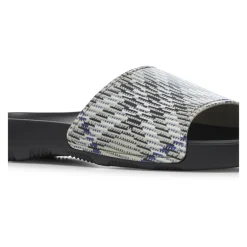 Sale Slip-On Sandaler med ternet motiv Sandaler