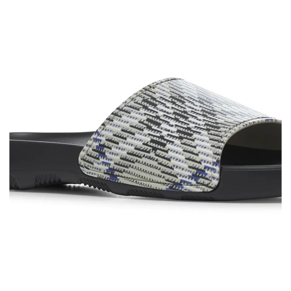 Sale Slip-On Sandaler med ternet motiv Sandaler
