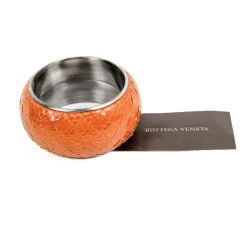 Outlet Sølv Slange Læder Armbånd Dame Smykker
