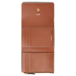 Small Check Folding Wallet Dame Punge & Kortholder