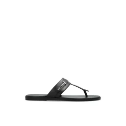 Smooth Leather T-Sandal Sandaler