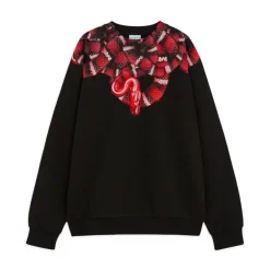 Online Snake Print Crewneck Sweatshirt Sweatshirts