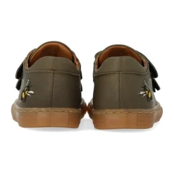 Sneaker med broderi og velcro Børn Sneakers