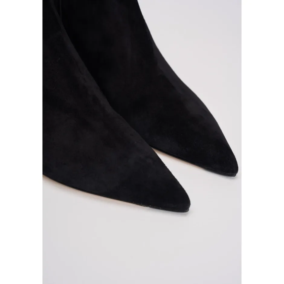 Discount Sofie Suede Ankelstøvler Dame Støvler