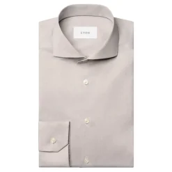 Discount Solid Signature Twill Skjorte Skjorter