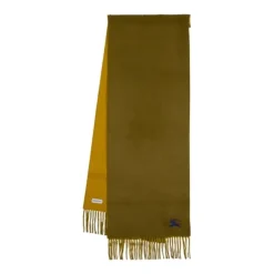 Outlet Solidt Uldtørklæde - Khaki Cashmere Dame Halstørklæder Og Tørklæder|Tørklæder