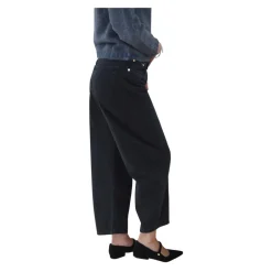 New Sort Barrel Fit Cropped Jeans Dame Jeans