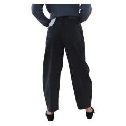New Sort Barrel Fit Cropped Jeans Dame Jeans