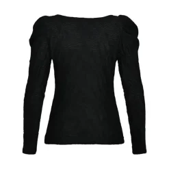 Best Bluse med Lange Ærmer og Puf Skuldre Dame Bluser & Skjorter