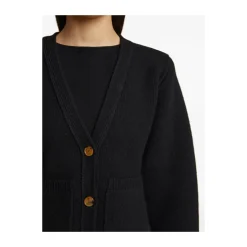 Cashmere V-Hals Sweater Dame Striktrøjer & Sweatere