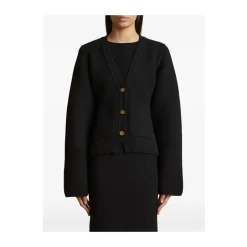 Cashmere V-Hals Sweater Dame Striktrøjer & Sweatere