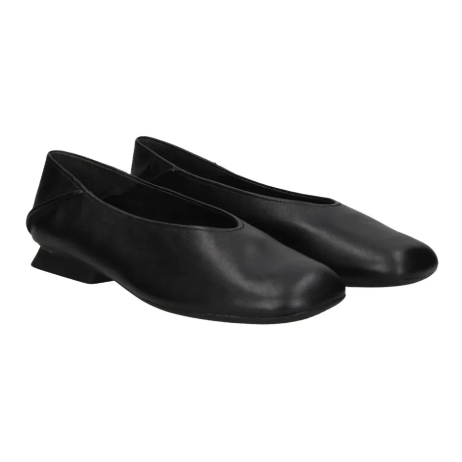 Discount Casual Læder Ballet Flats Dame Ballerina Sko