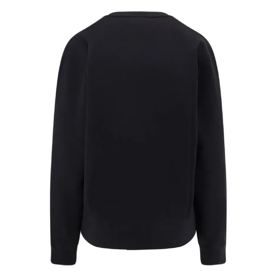 Discount Crew-neck Sweater med Cassandre Broderi Dame Sweatshirts