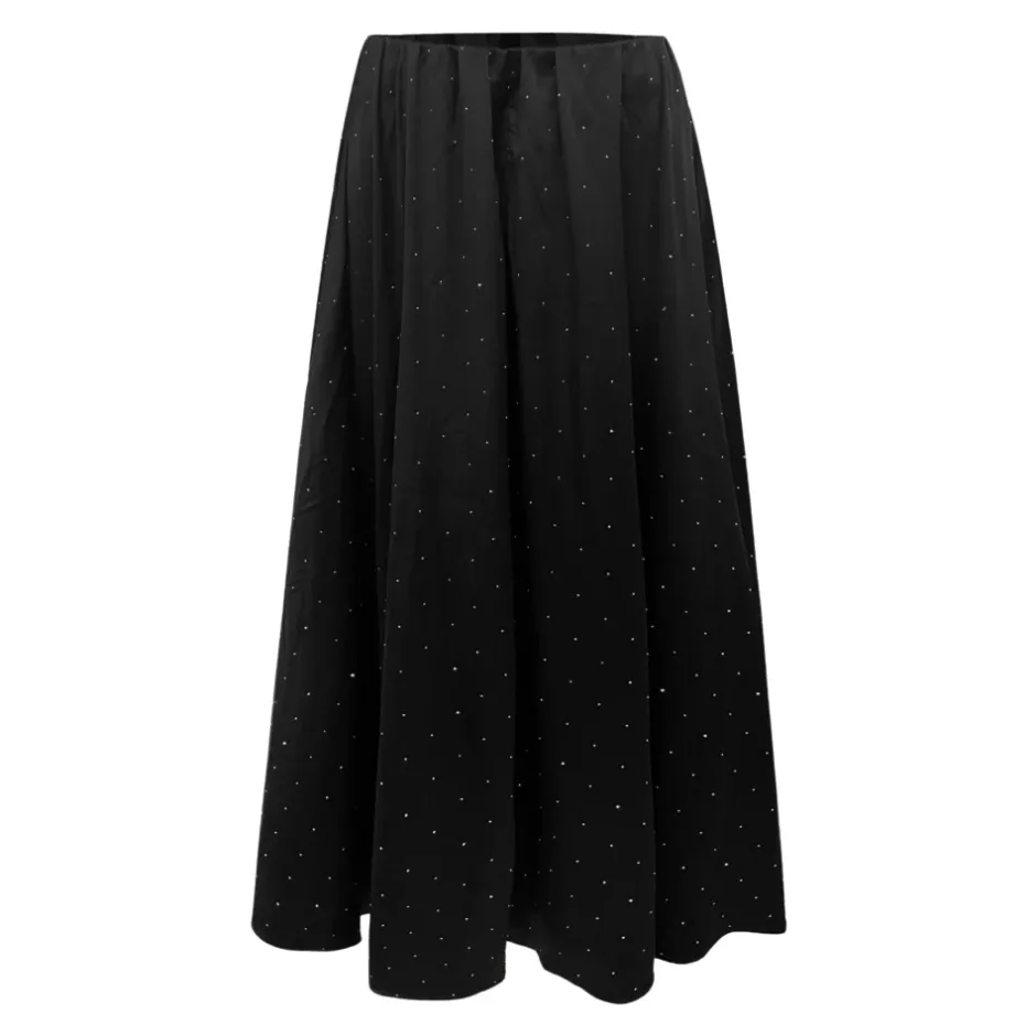 Online Diamant Satin Nederdel Dame Nederdele