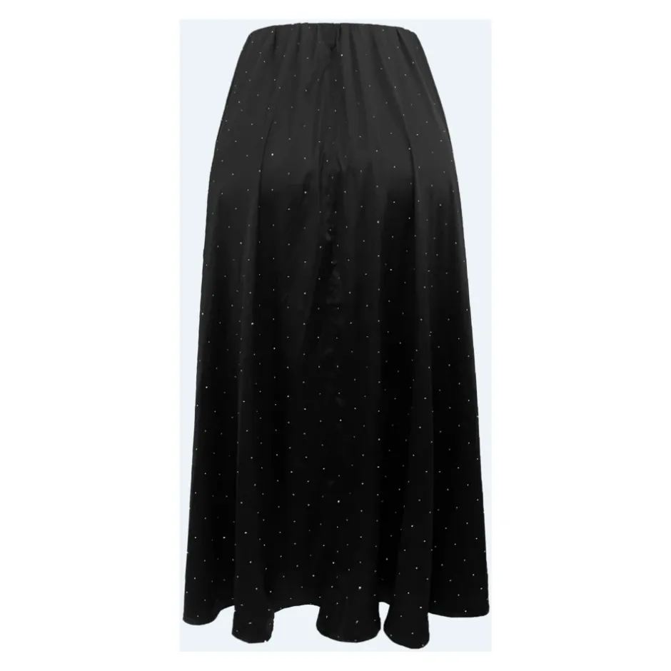 Online Diamant Satin Nederdel Dame Nederdele