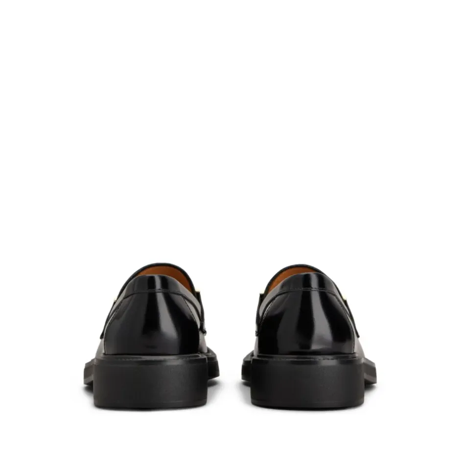 Online Horsebit Loafers Kalveskind Læder Dame Loafers