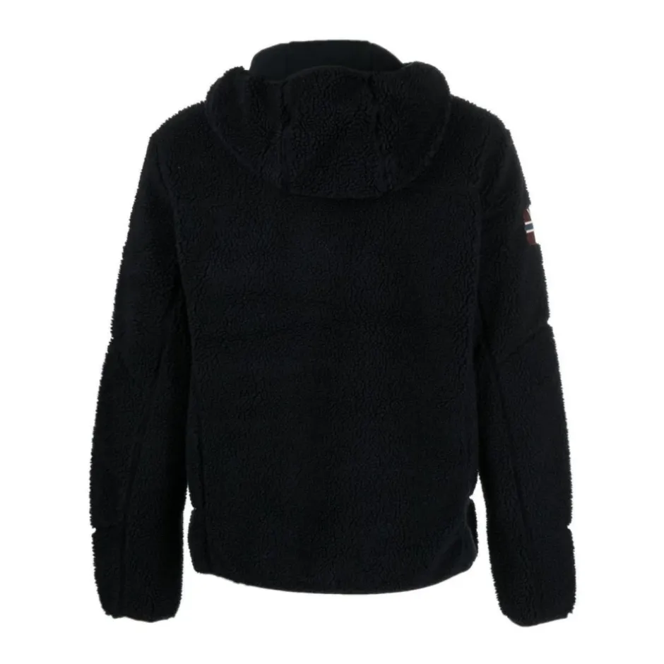 New hættetrøje med lynlås og logo Fleece