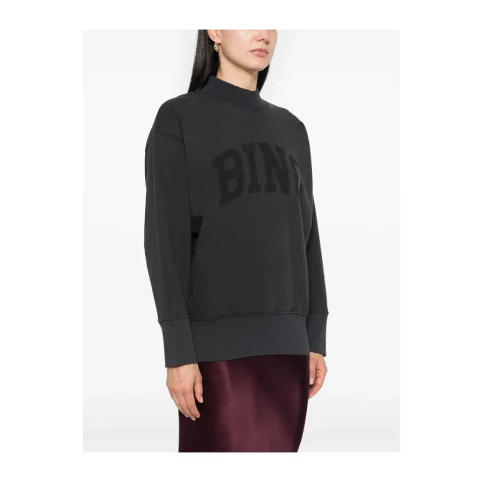 Jersey Sweatshirt med Logo Print Dame Sweatshirts