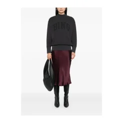 Jersey Sweatshirt med Logo Print Dame Sweatshirts