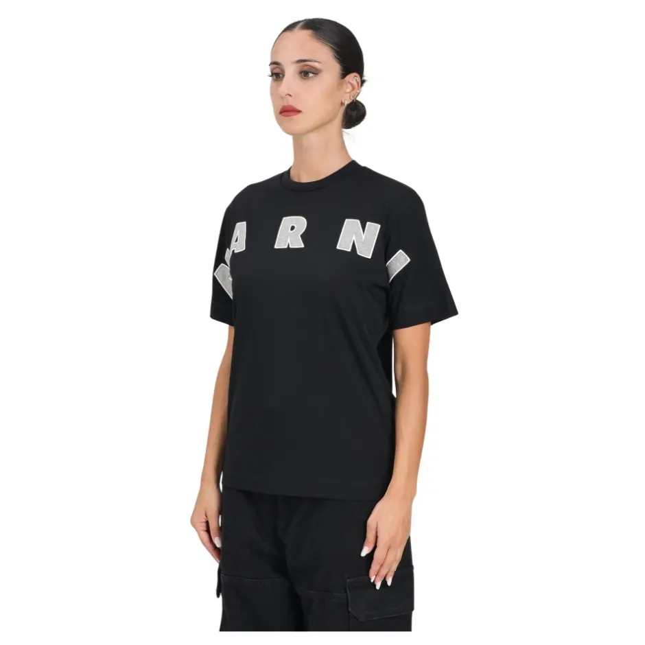 Discount kortærmet logo T-shirt Dame T-Shirts