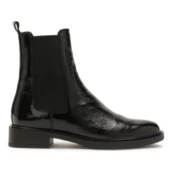 Clearance krøllet-effekt tøfler.Dette produkt er stort i størrelsen. Dame Chelsea Boots