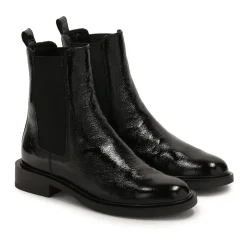 Clearance krøllet-effekt tøfler.Dette produkt er stort i størrelsen. Dame Chelsea Boots