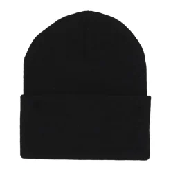 Label Beanie Hat med Ribbet Håndværk Huer, Kasketter & Hatte