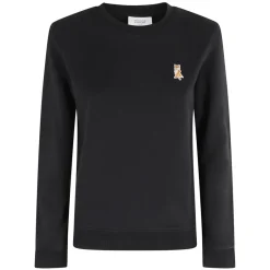 Outlet Lady Fox Sweatshirt med Logo Dame Sweatshirts
