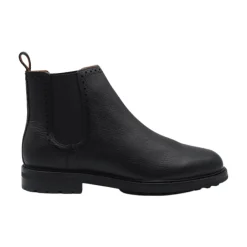 Discount Læder Ankelstøvle Chelsea Boots