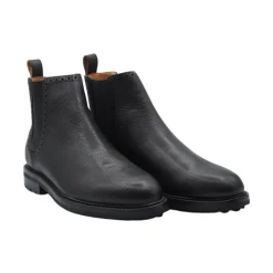 Discount Læder Ankelstøvle Chelsea Boots