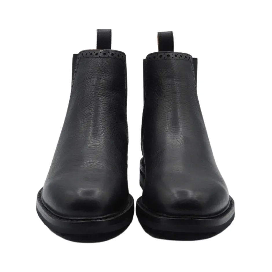 Discount Læder Ankelstøvle Chelsea Boots