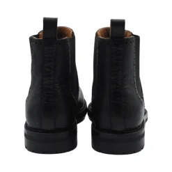Discount Læder Ankelstøvle Chelsea Boots