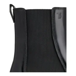 Online Læder Ankelstøvler Stilfuld Dame Chelsea Boots