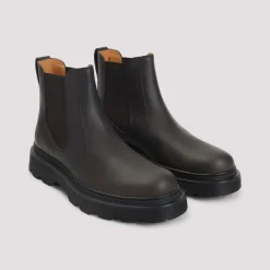 Hot Læder Ankelstøvler Stilfuld Chelsea Boots