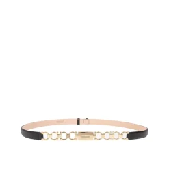 New Læder Bijoux Bælte med Guldspænde Dame Bælter