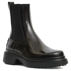 Outlet Læder Chelsea Ankelstøvler Dame Chelsea Boots