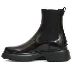 Outlet Læder Chelsea Ankelstøvler Dame Chelsea Boots